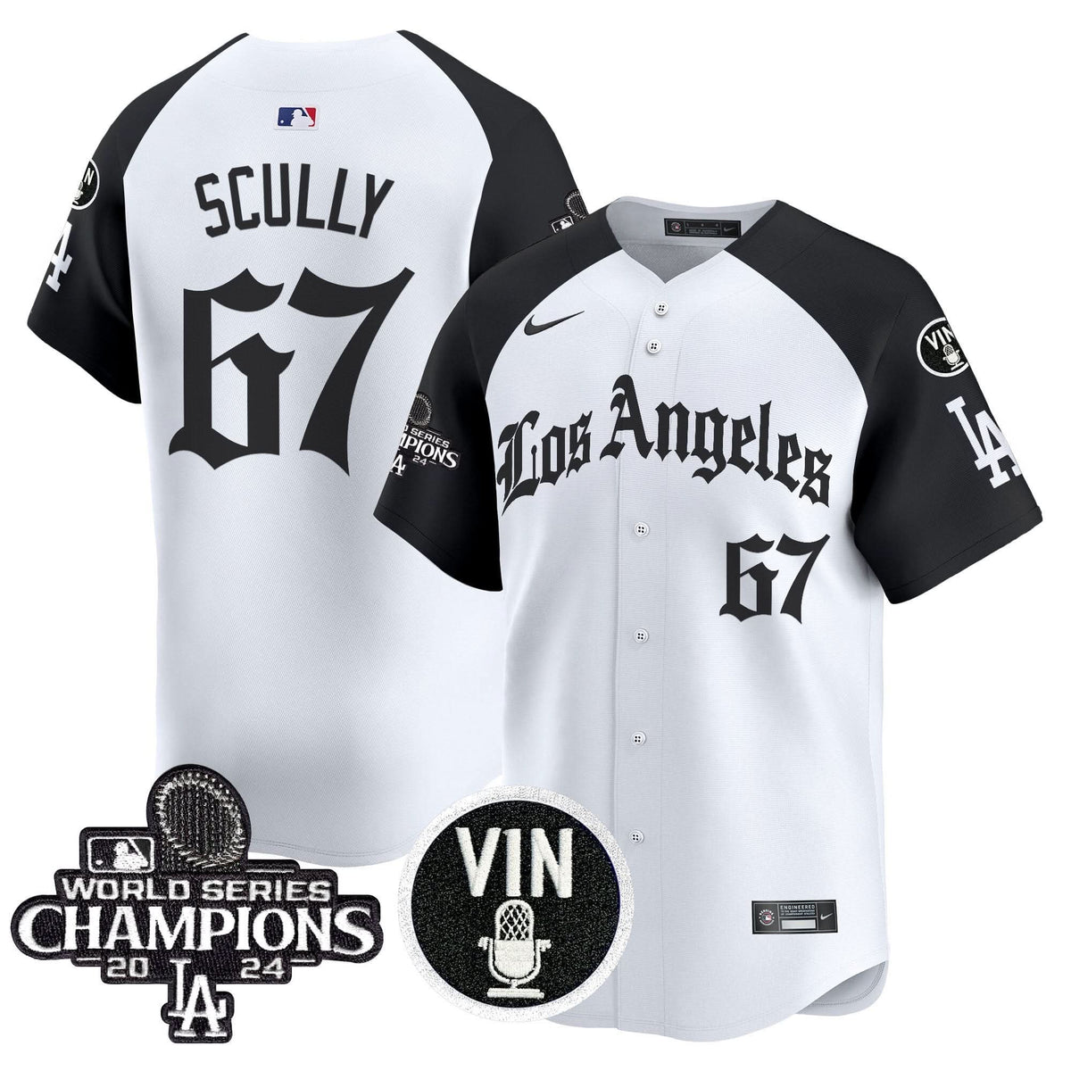 LAD 2025 LA Gothic Style Vapor Premier Limited Jersey - Stitched