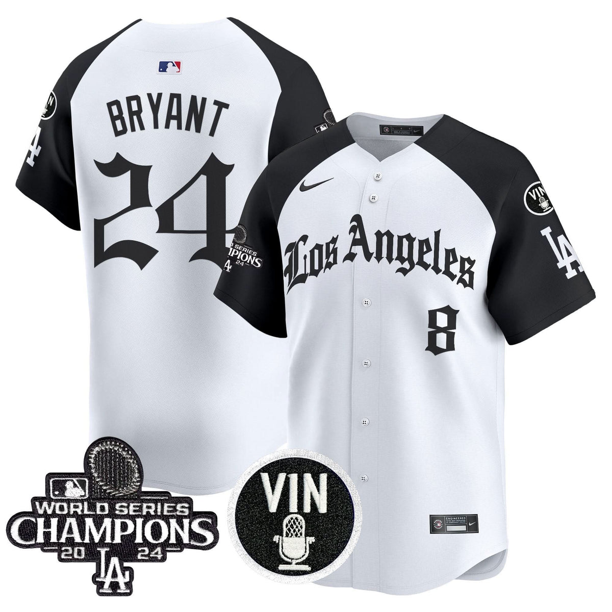 LAD 2025 LA Gothic Style Vapor Premier Limited Jersey - Stitched