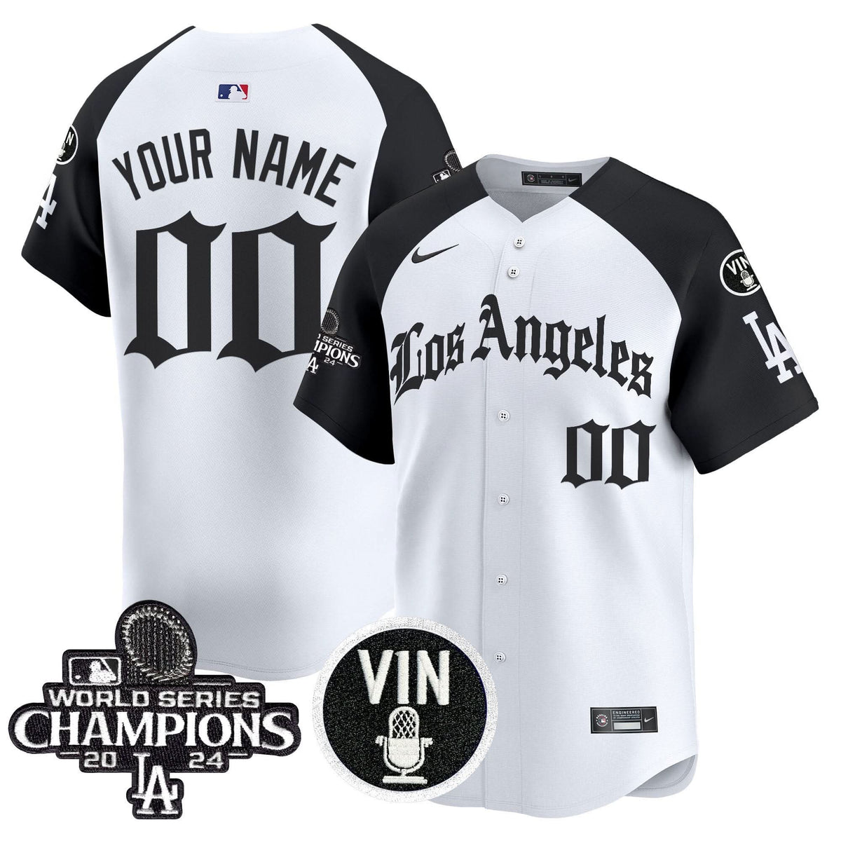 LAD 2025 LA Gothic Style Vapor Premier Limited Custom Jersey - Stitched