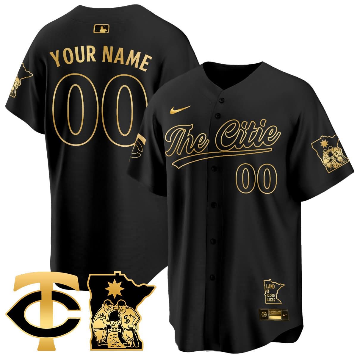 Custom Name/Gender MT City Connect Concept Jersey - Stitched