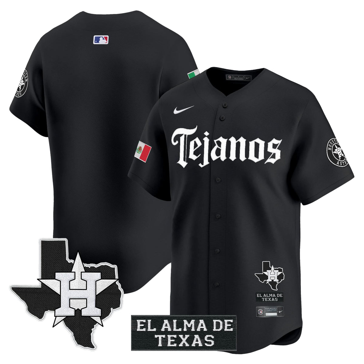 HA Mexico Tejano Barrio Style Vapor Premier Limited Jersey - Stitched