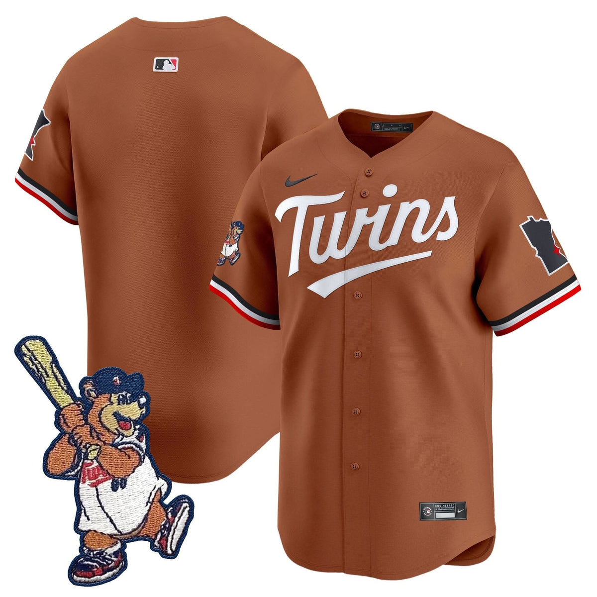 MT T.C. Bear Patch Vapor Premier Limited Jersey - Stitched