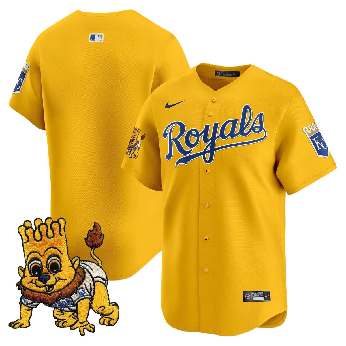 KCR Sluggerrr Patch Vapor Premier Limited Jersey - Stitched
