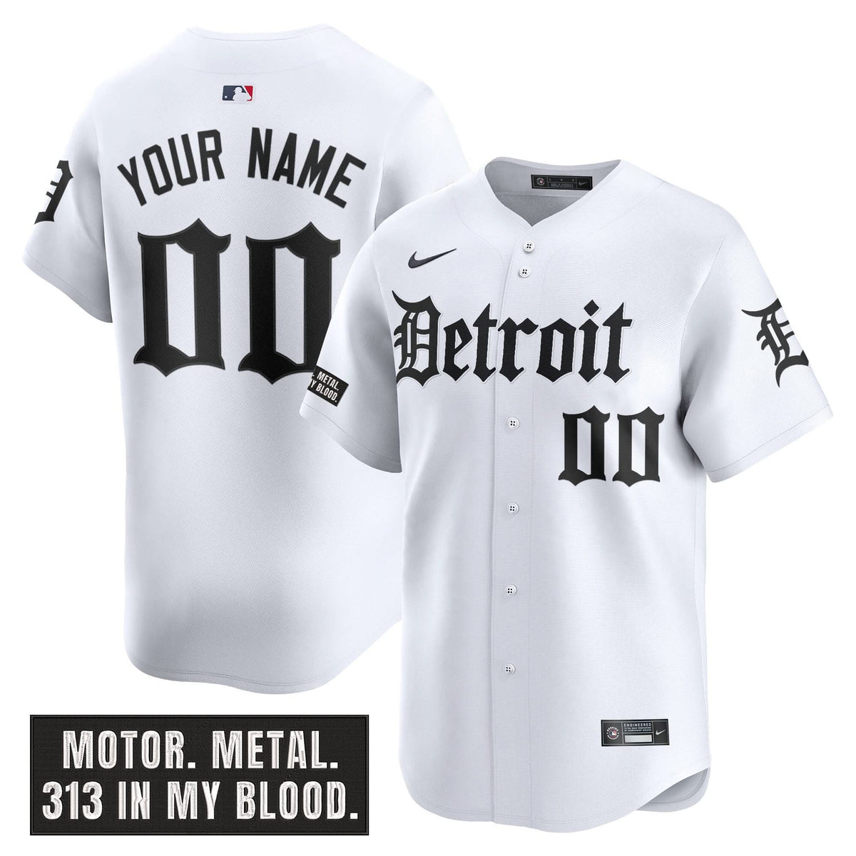 DT 'Motor Gothic Edition' Vapor Premier Limited Custom Jersey - Stitched