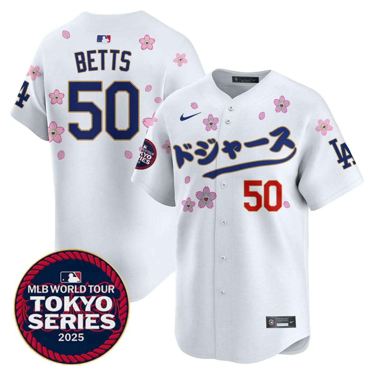 LAD Tokyo Series 2025 Vapor Limited Jersey N6 - Stitched