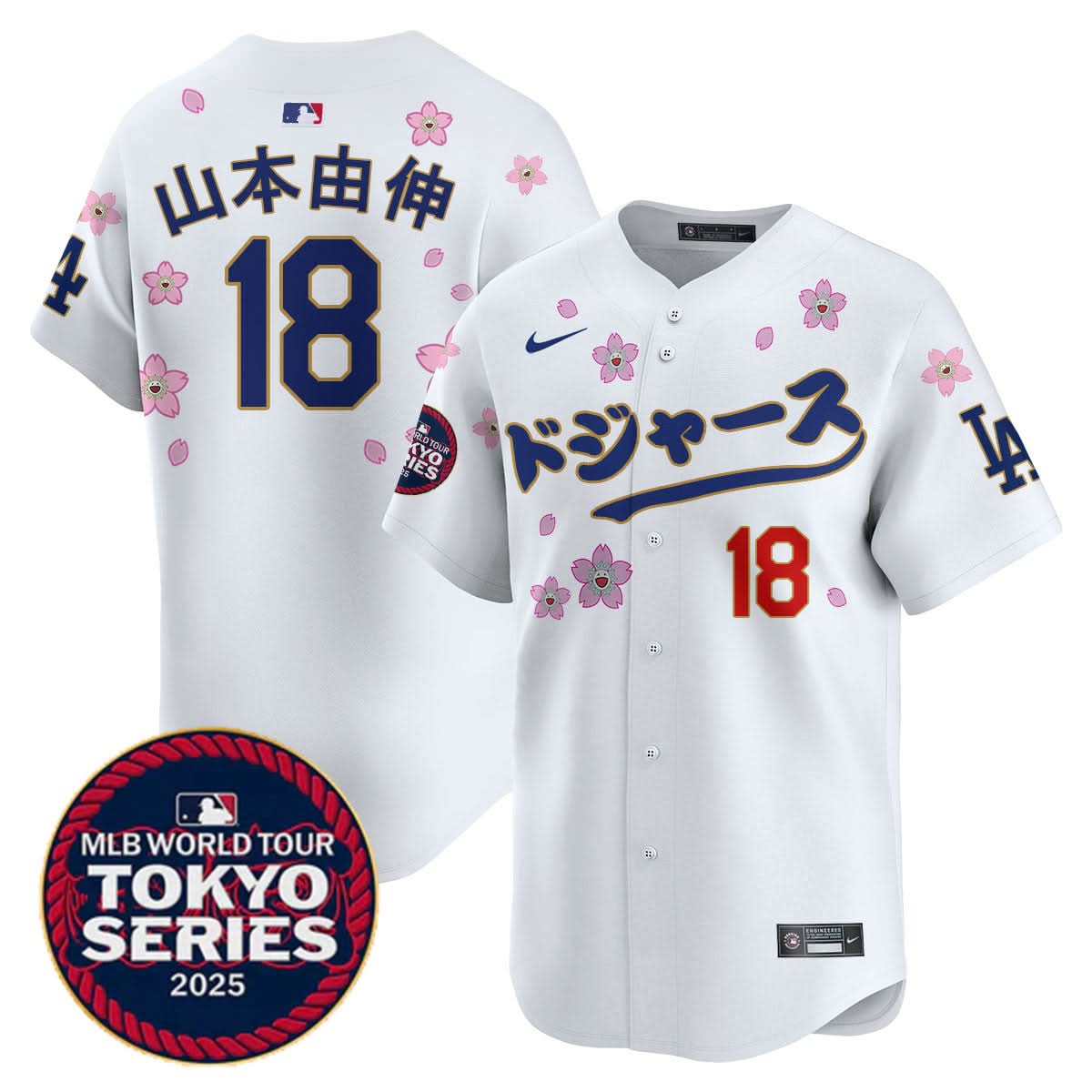 LAD Tokyo Series 2025 Vapor Limited Jersey N6 - Stitched