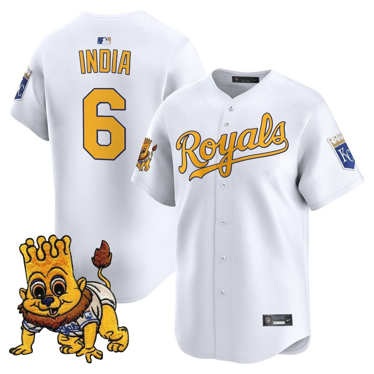 KCR Sluggerrr Patch Vapor Premier Limited Jersey - Stitched