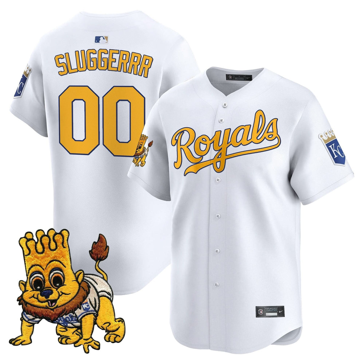 KCR Sluggerrr Patch Vapor Premier Limited Jersey - Stitched
