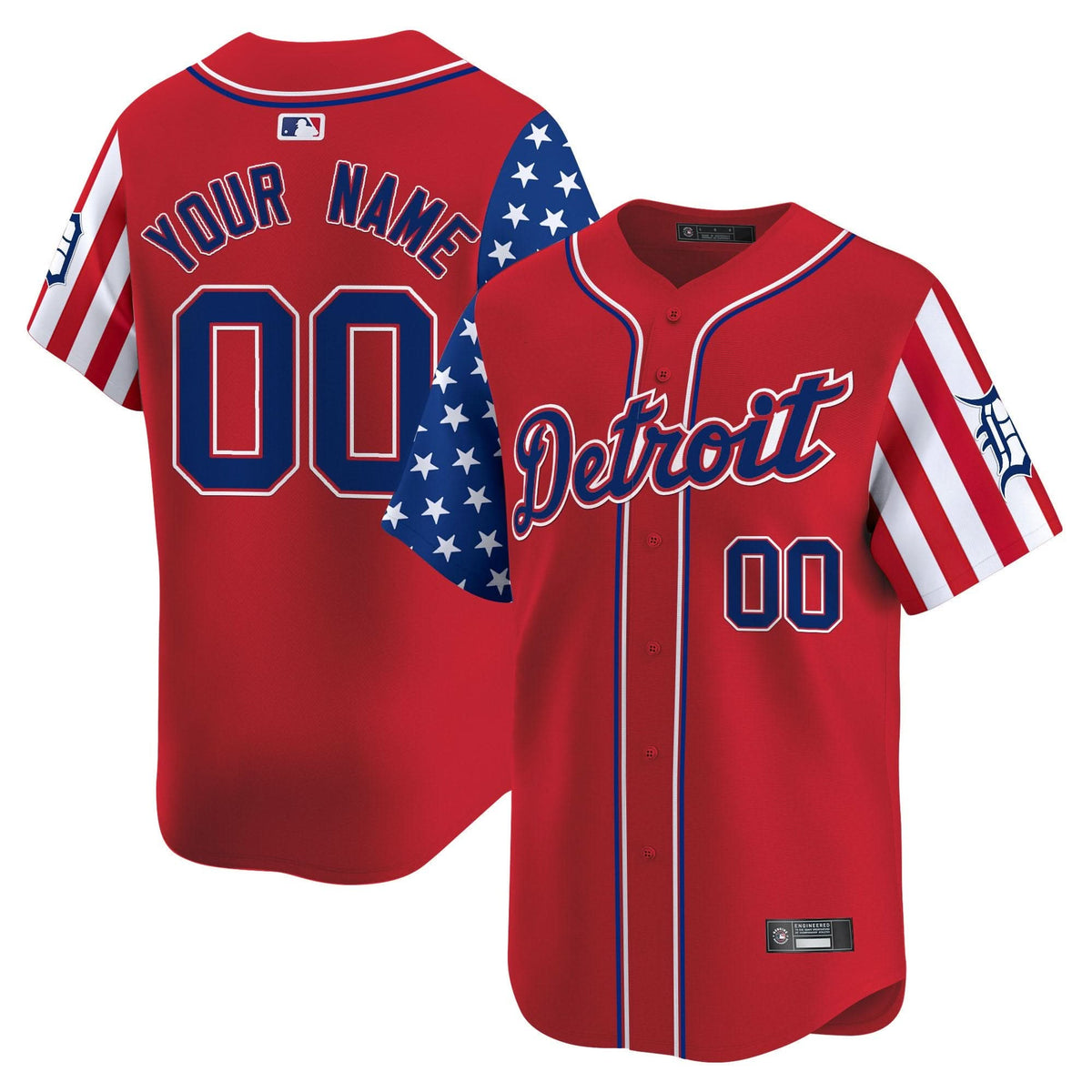 DT 2025 Memorial Day Vapor Premier Limited Custom Jersey - Stitched