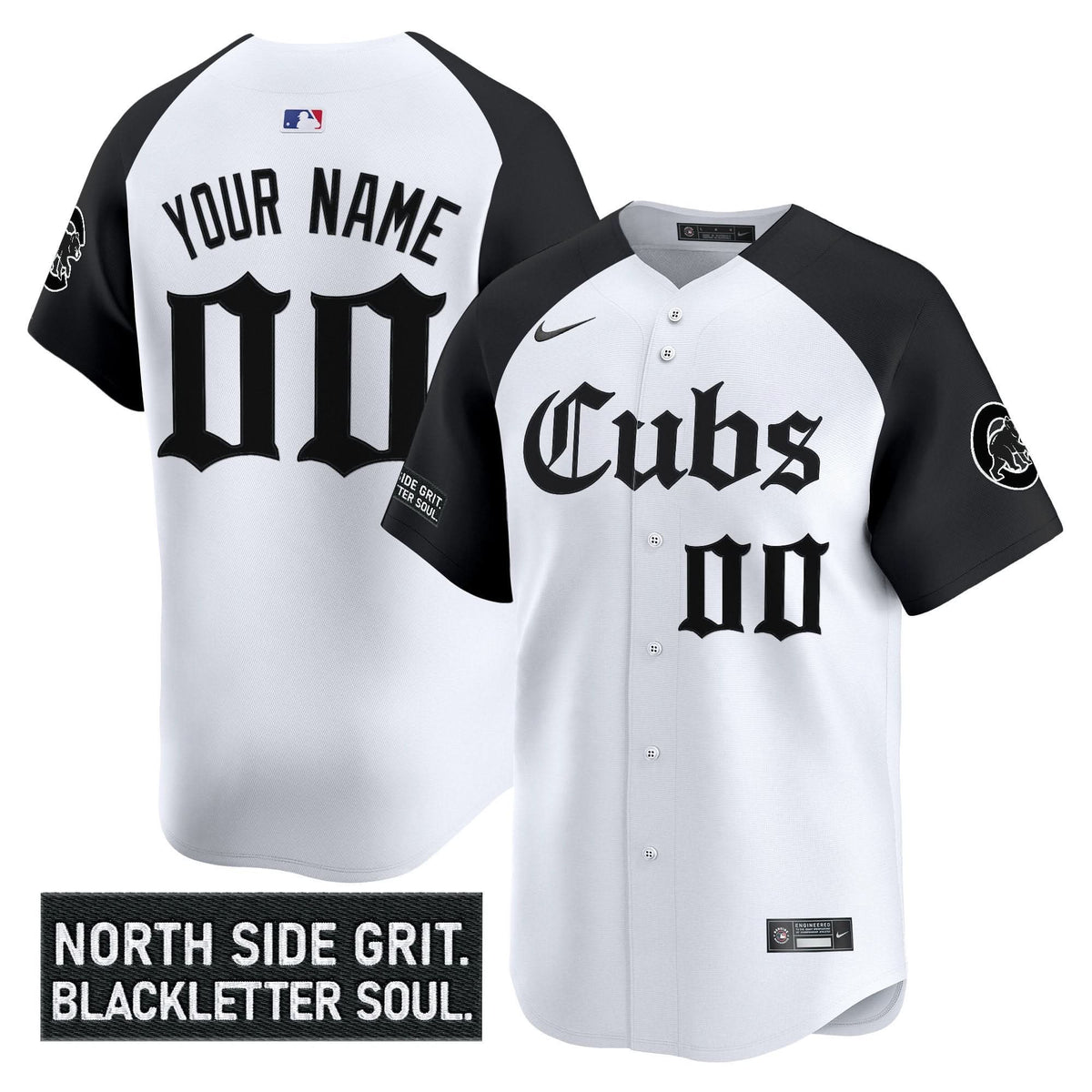 CC 'Gothic North Side Edition' Vapor Premier Limited Custom Jersey - Stitched