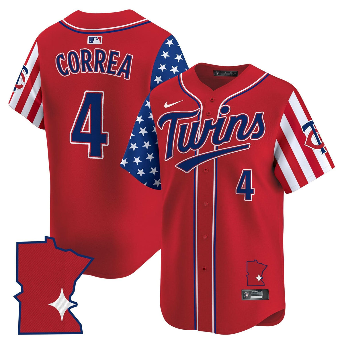 MT 2025 Independence Day Vapor Premier Limited Jersey - Stitched