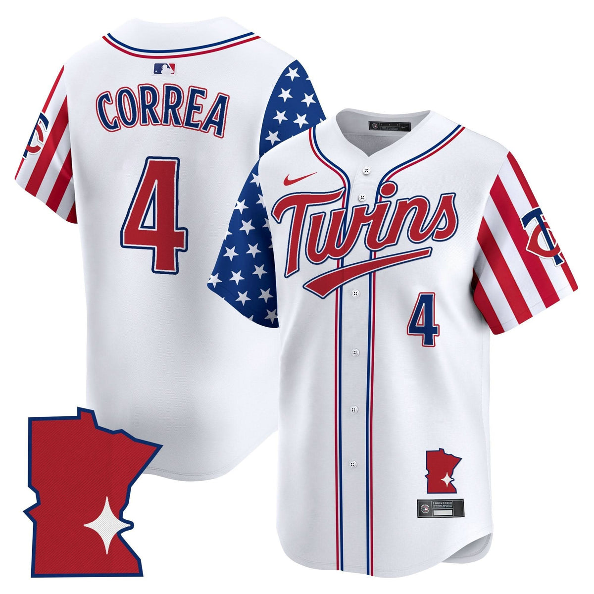 MT 2025 Independence Day Vapor Premier Limited Jersey - Stitched