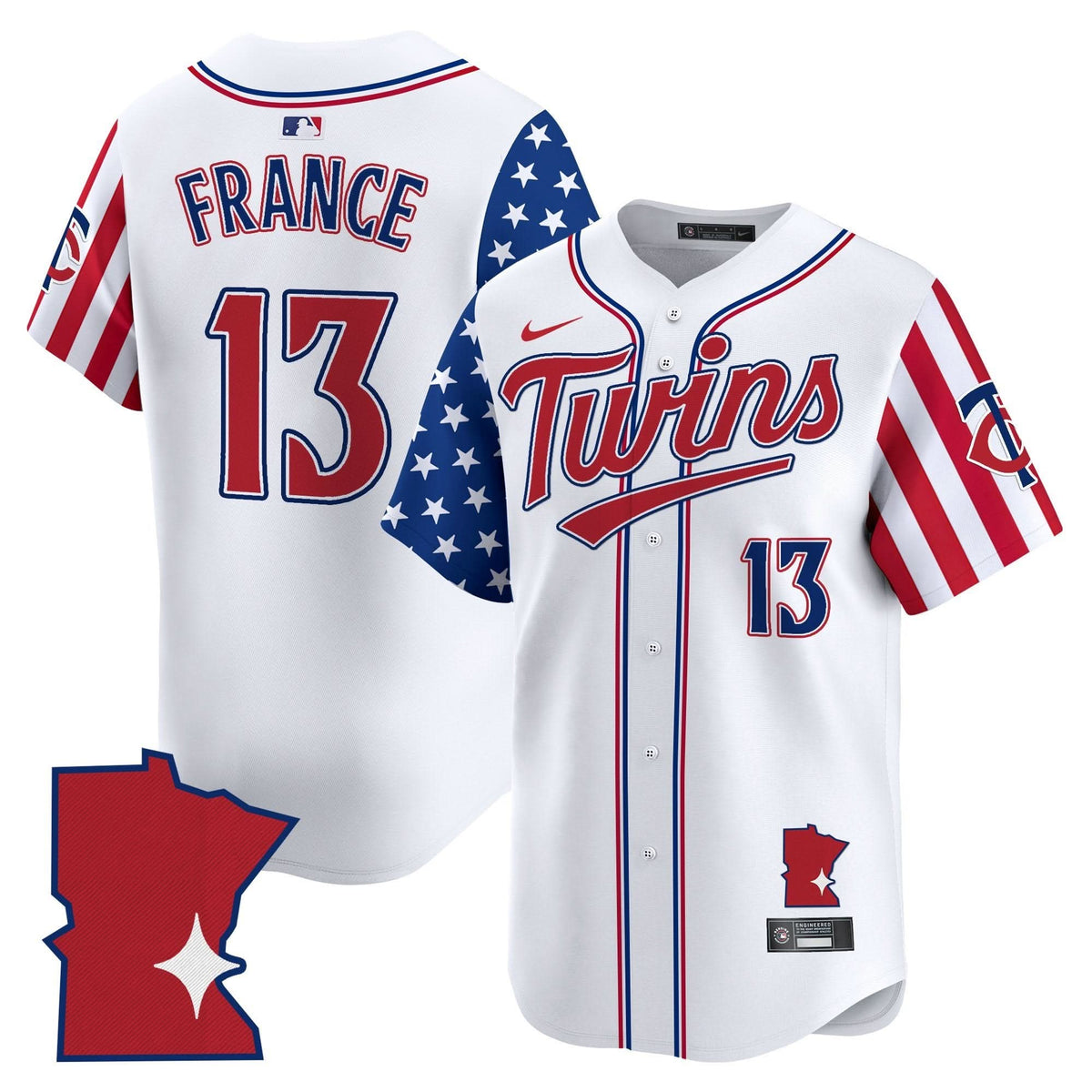 MT 2025 Independence Day Vapor Premier Limited Jersey - Stitched