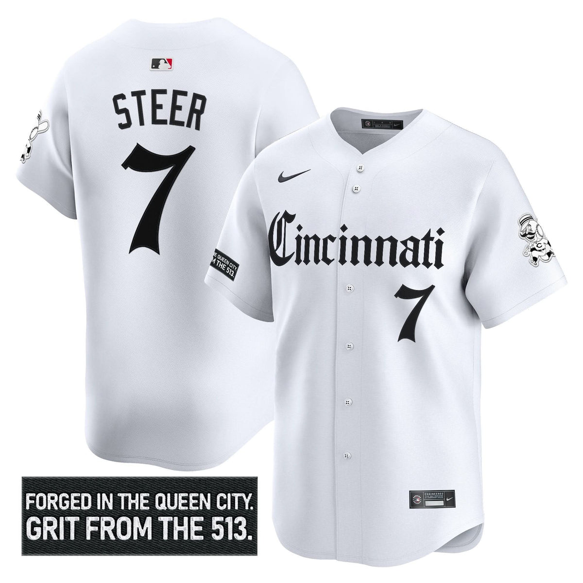 CR 'Gothic Queen City Edition' Vapor Premier Limited Jersey - Stitched