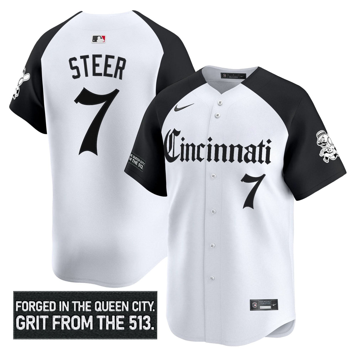 CR 'Gothic Queen City Edition' Vapor Premier Limited Jersey - Stitched