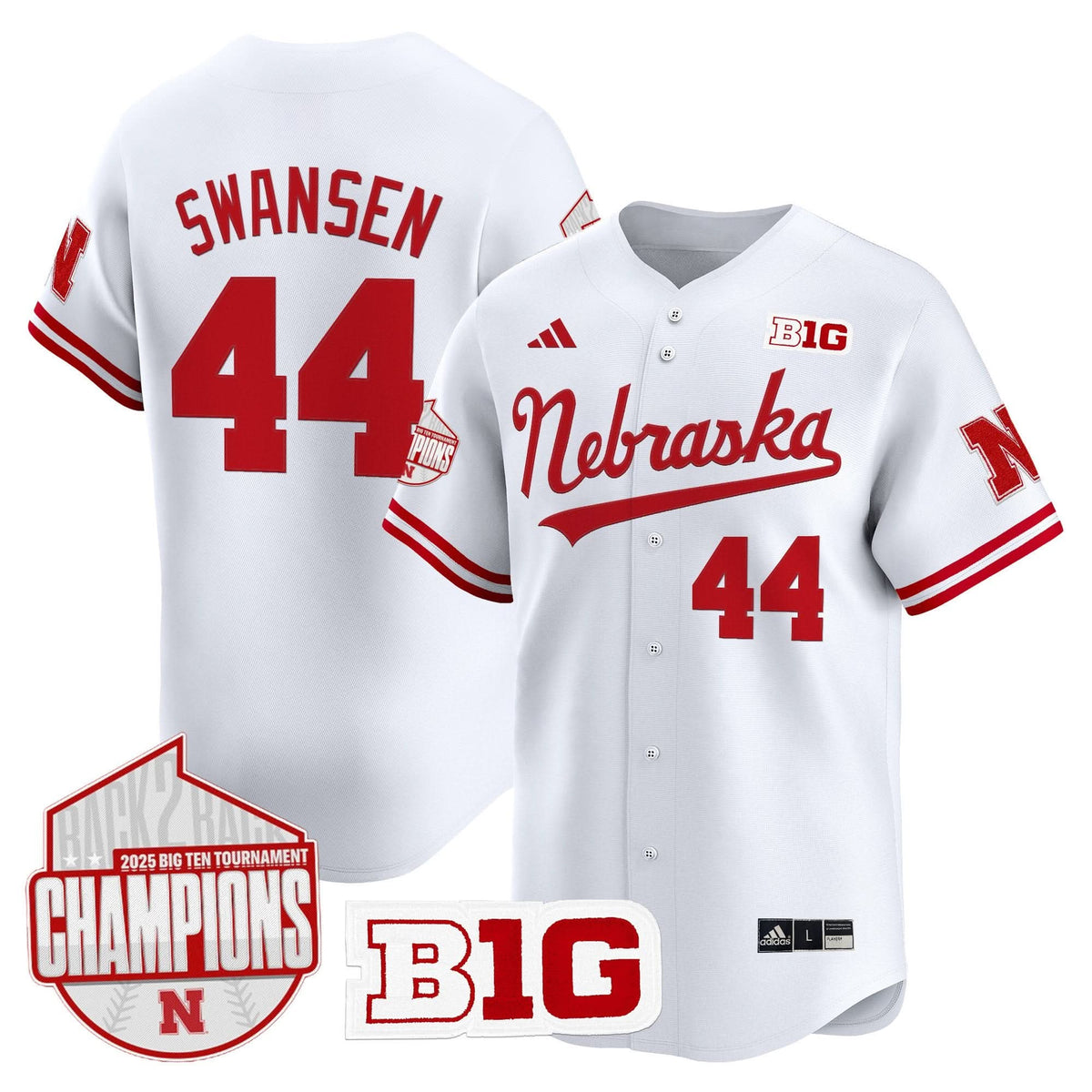 NH Back 2 Back Champions Patch Vapor Premier Limited Jersey