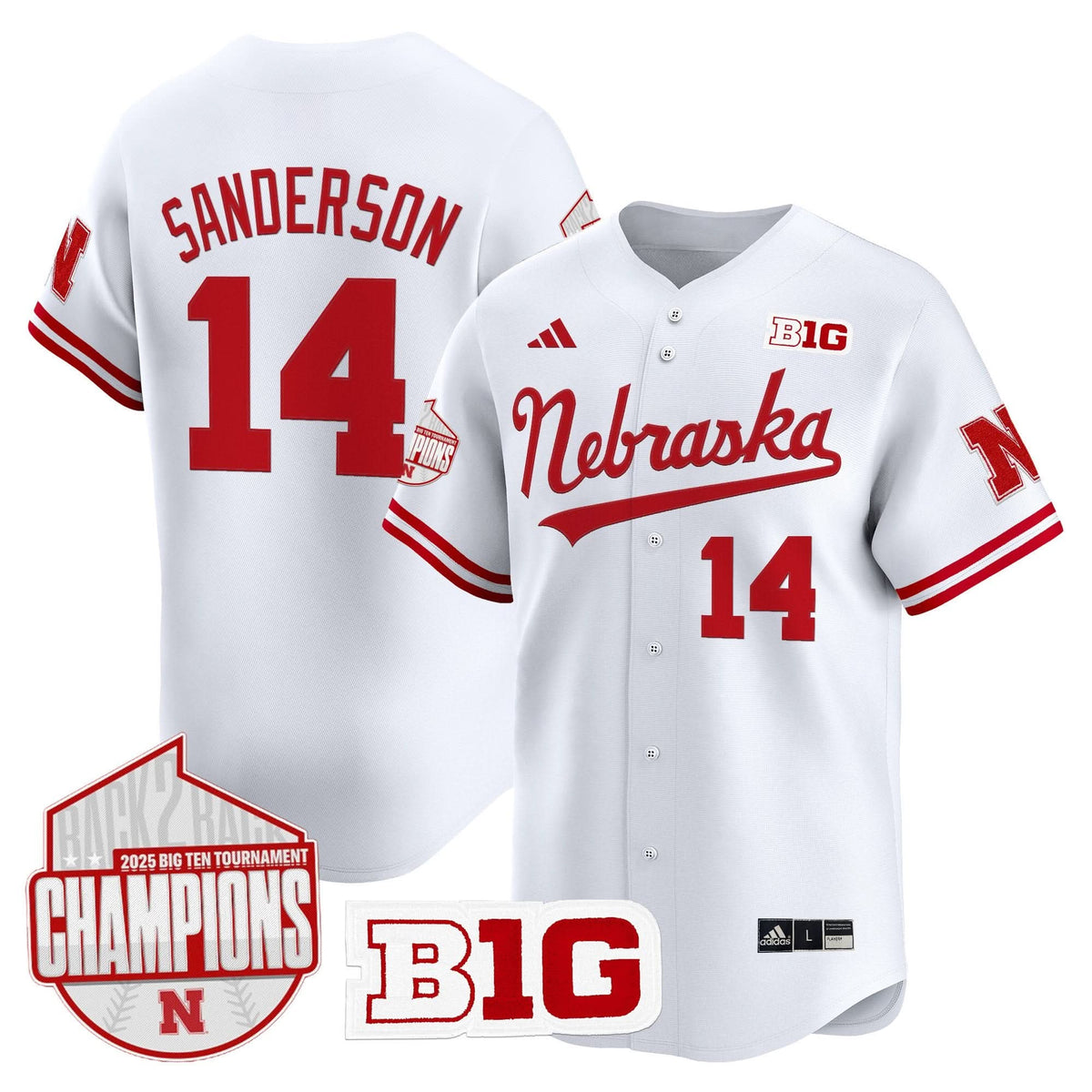 NH Back 2 Back Champions Patch Vapor Premier Limited Jersey
