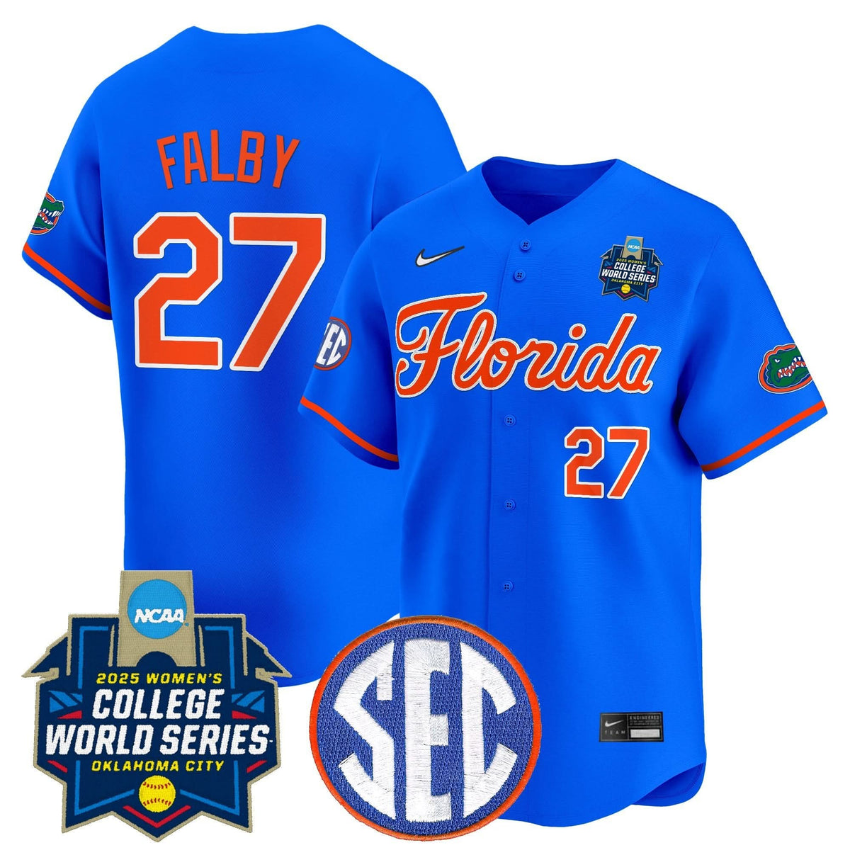 FG Softball 2025 World Series (WCWS) Vapor Premier Limited Jersey - Stitched