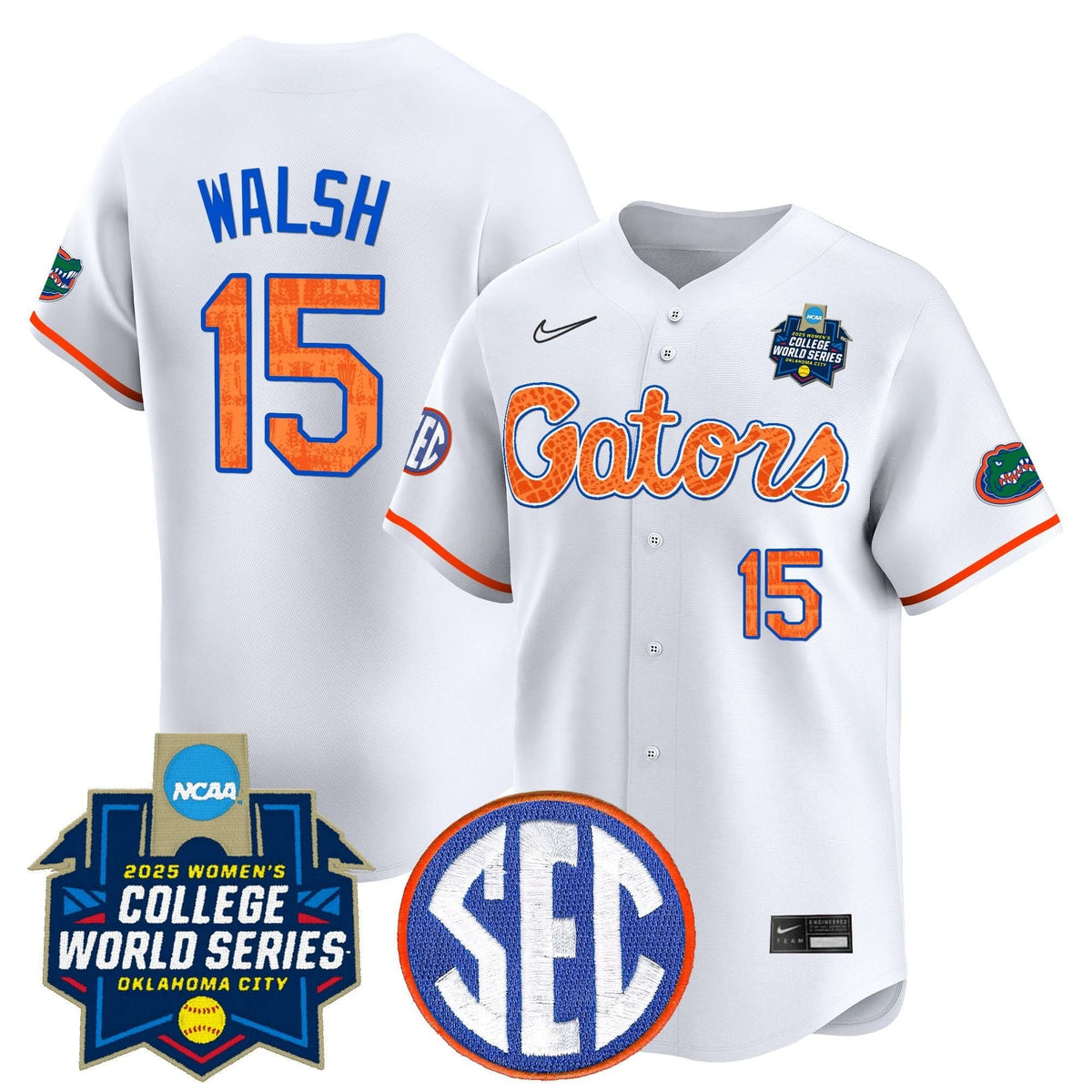 FG Softball 2025 World Series (WCWS) Vapor Premier Limited Jersey - Stitched