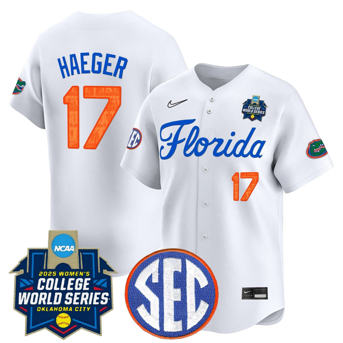 FG Softball 2025 World Series (WCWS) Vapor Premier Limited Jersey - Stitched