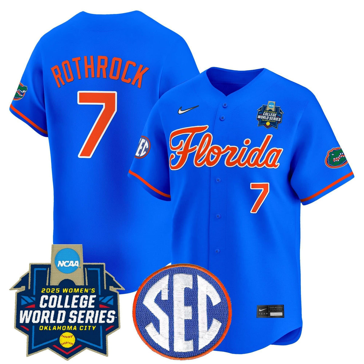 FG Softball 2025 World Series (WCWS) Vapor Premier Limited Jersey - Stitched