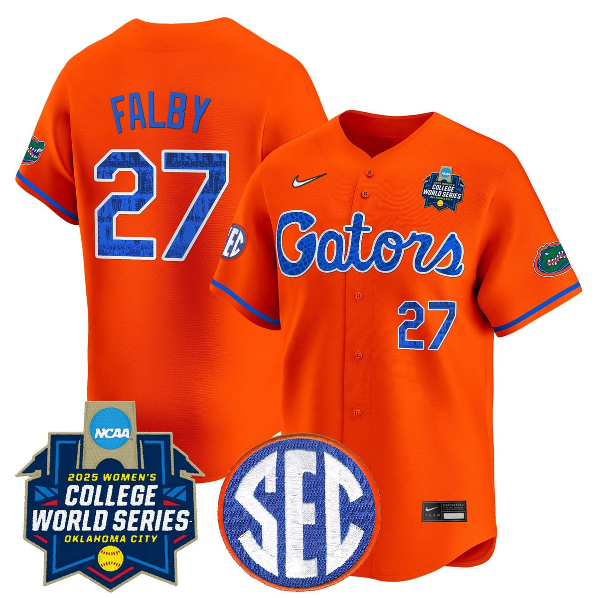 FG Softball 2025 World Series (WCWS) Vapor Premier Limited Jersey - Stitched