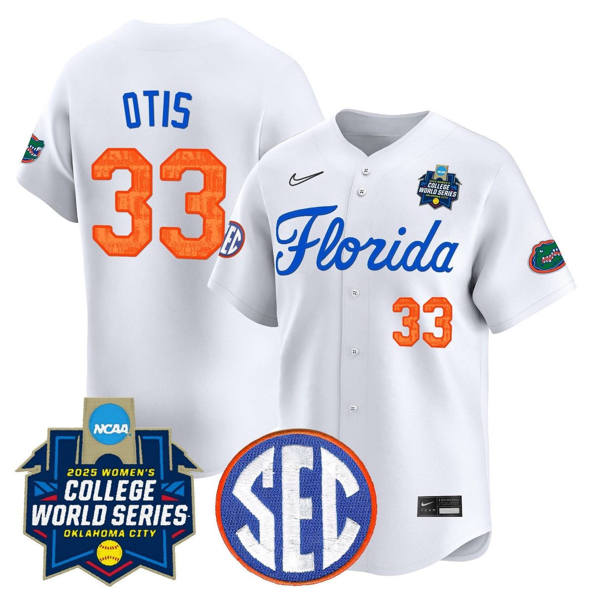 FG Softball 2025 World Series (WCWS) Vapor Premier Limited Jersey - Stitched