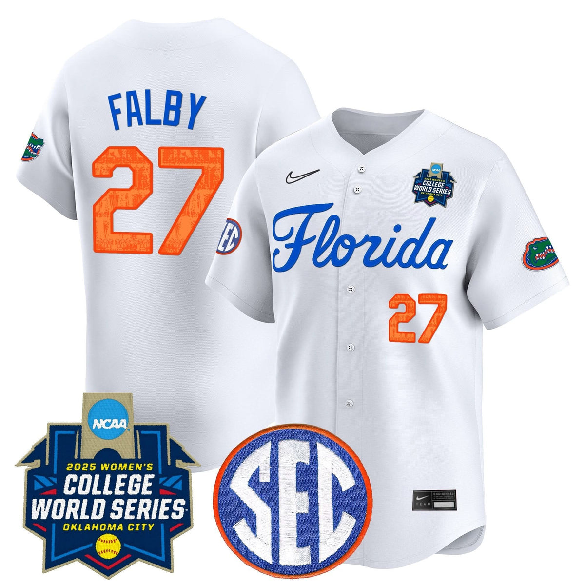 FG Softball 2025 World Series (WCWS) Vapor Premier Limited Jersey - Stitched
