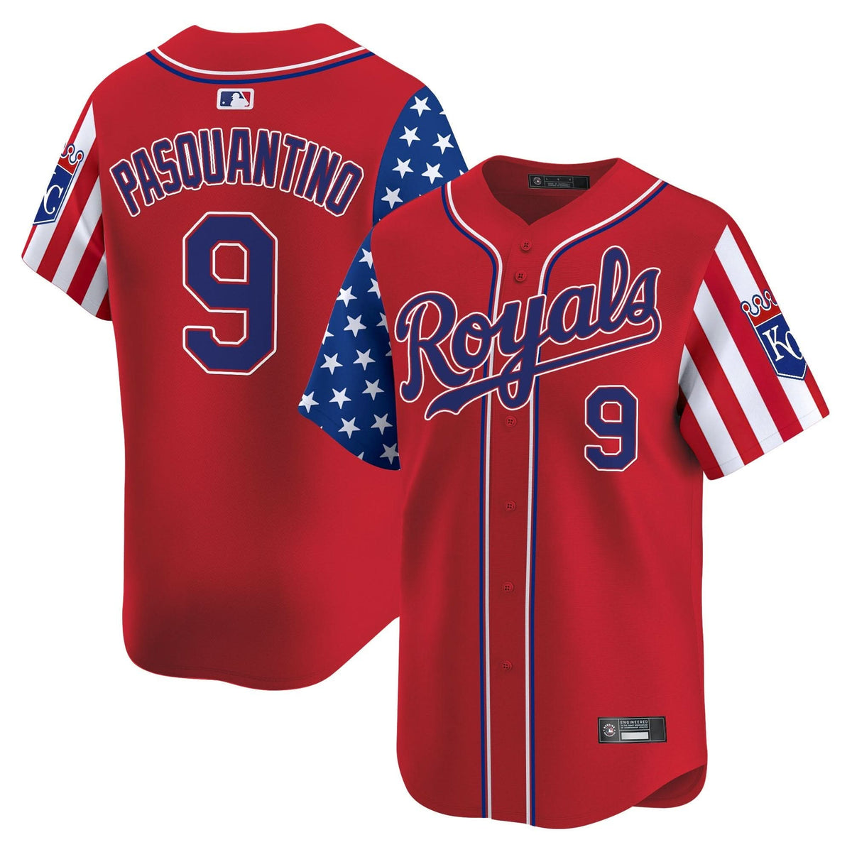 KCR 2025 Independence Day Vapor Premier Limited Jersey - Stitched
