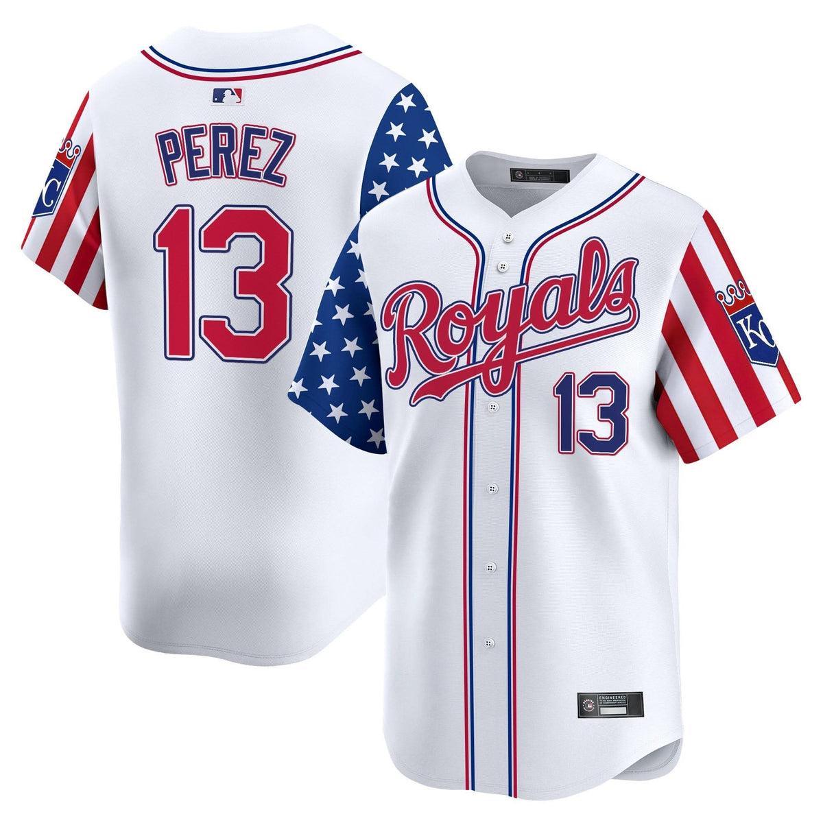KCR 2025 Independence Day Vapor Premier Limited Jersey - Stitched