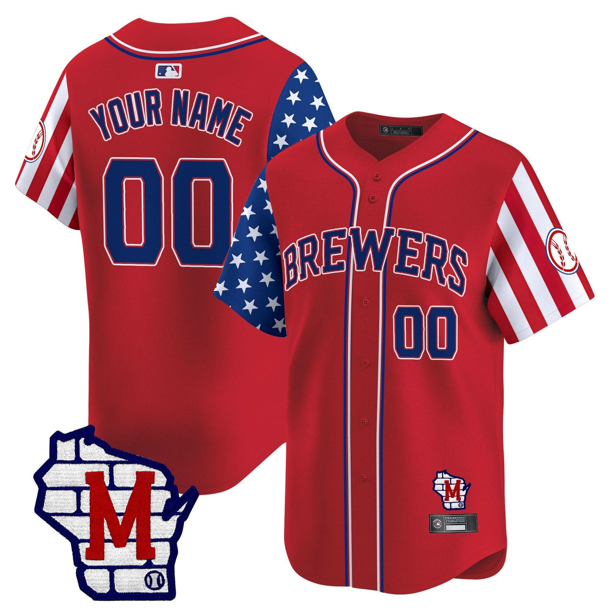 MB 2025 Independence Day Vapor Premier Limited Custom Jersey - Stitched