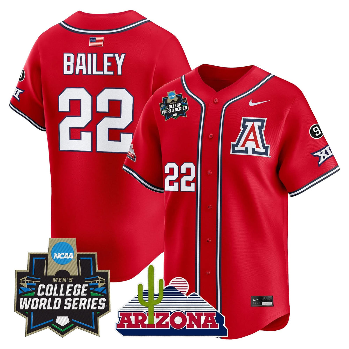 ARIZ 2025 World Series Vapor Premier Limited Jersey - Stitched