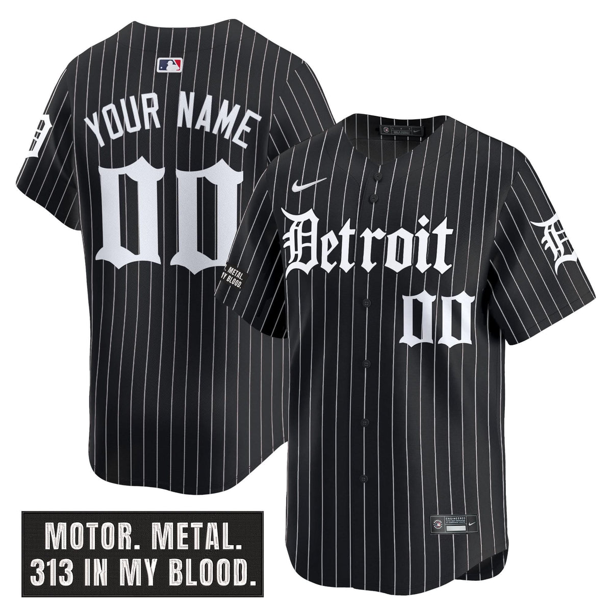 DT 'Motor Gothic Edition' Vapor Premier Limited Custom Jersey - Stitched