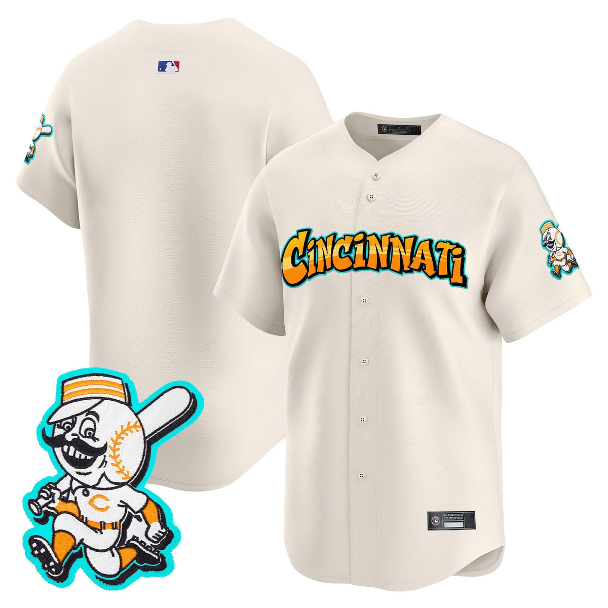 CR 'Graffiti Queen City Edition' Vapor Premier Limited Jersey - Stitched