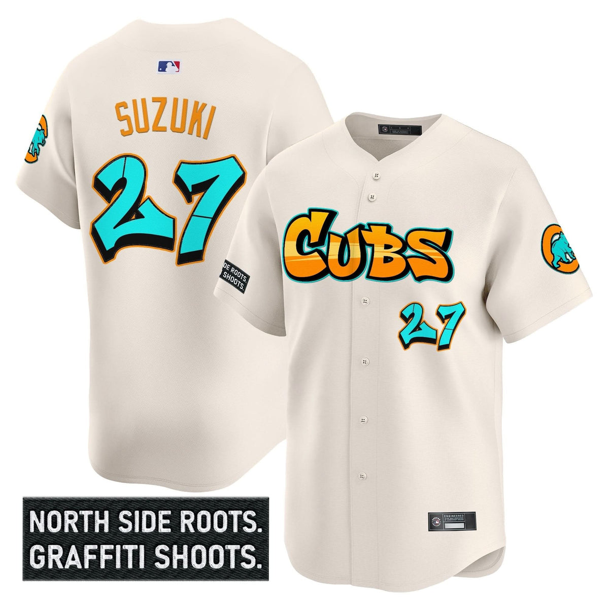CC 'Graffiti North Side Edition' Vapor Premier Limited Jersey - Stitched