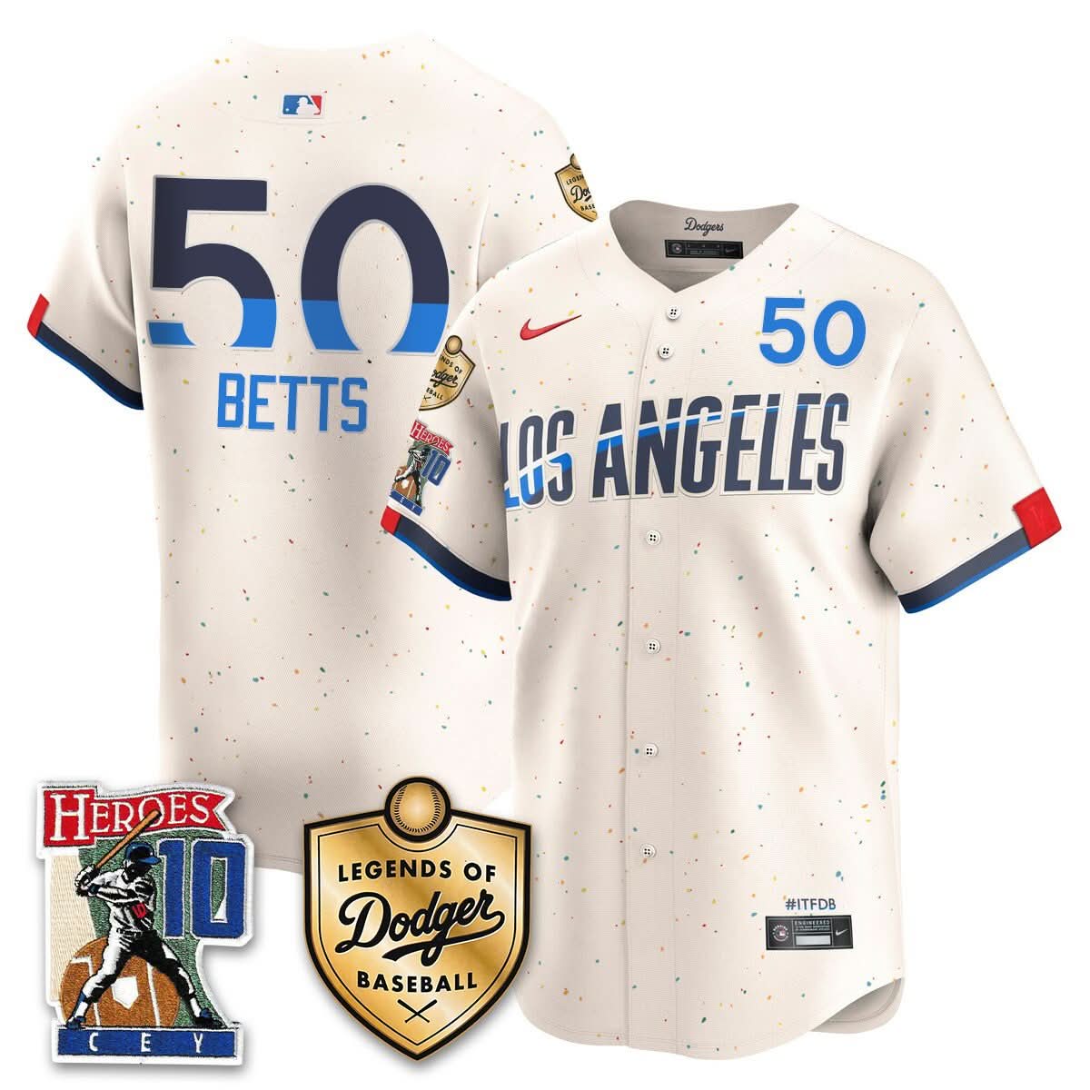 LAD Ron Cey "Legends Of LAD Baseball" Jersey - Stitched