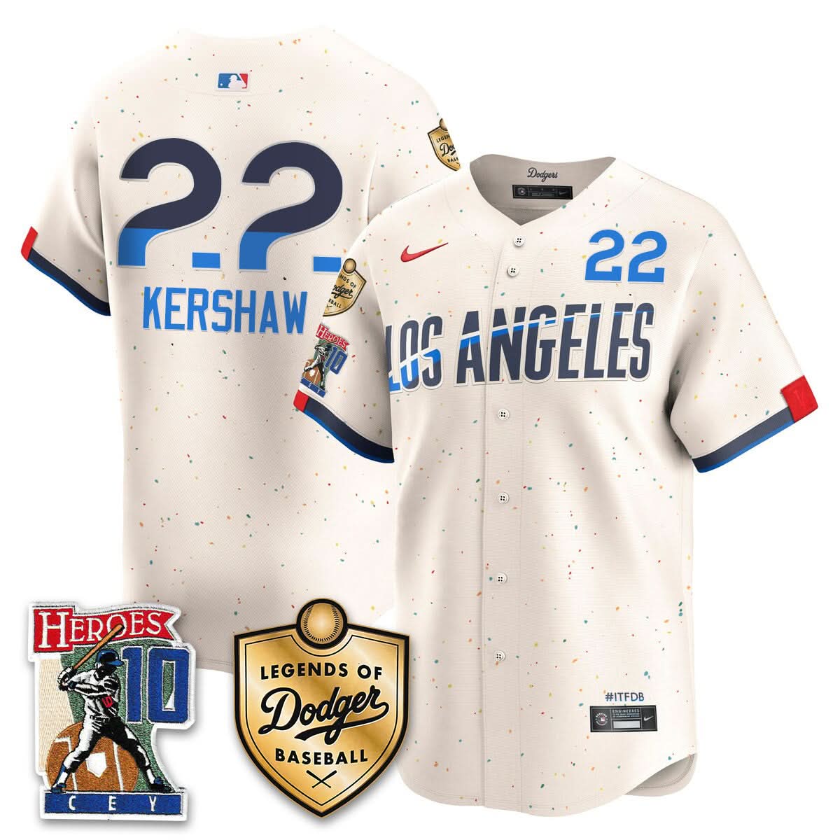 LAD Ron Cey "Legends Of LAD Baseball" Jersey - Stitched