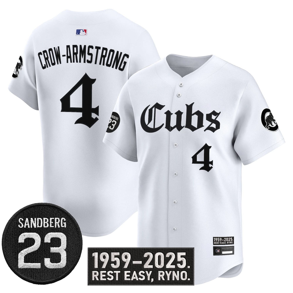 CC 'Ryne Sandberg Tribute' Vapor Premier Limited Jersey - Stitched