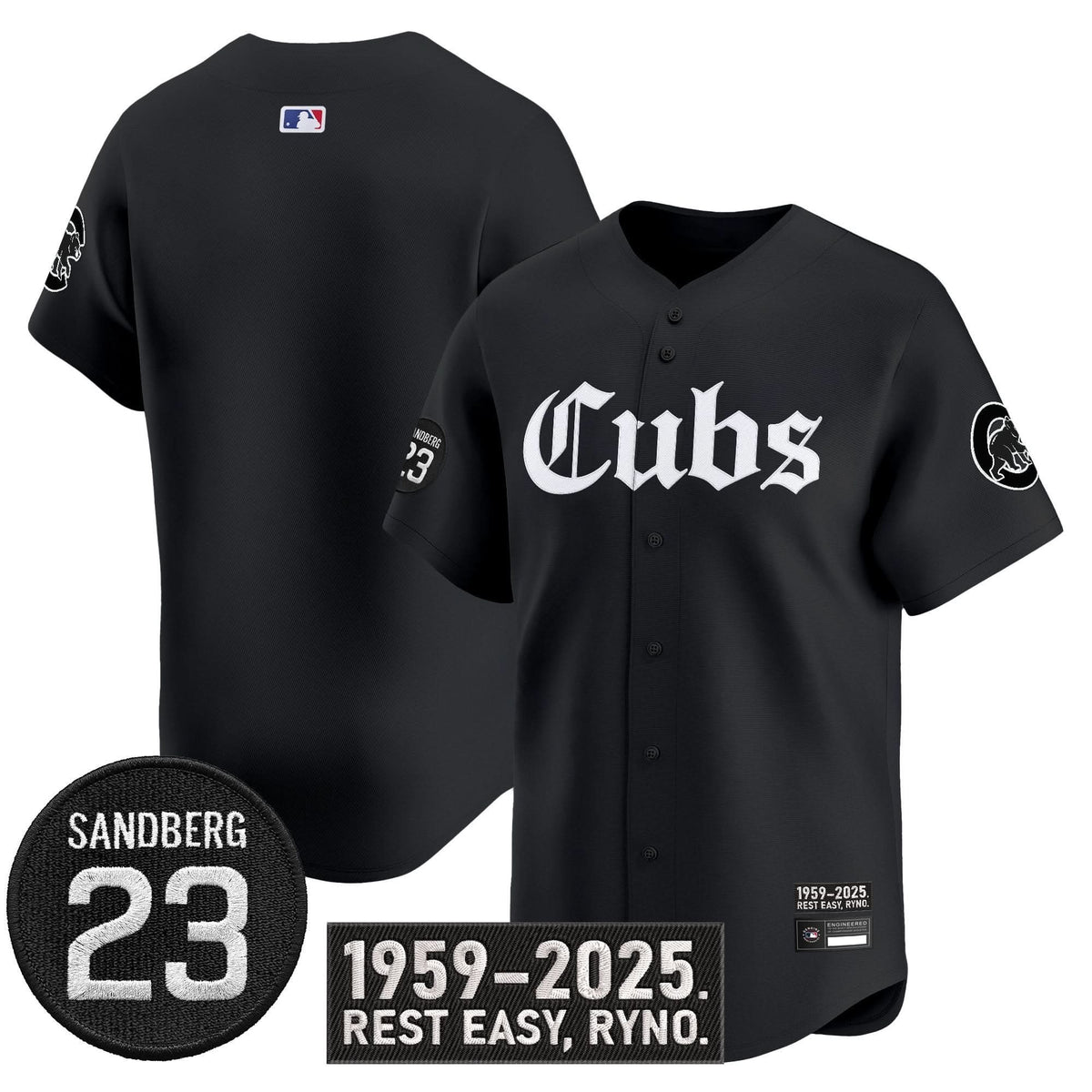 CC 'Ryne Sandberg Tribute' Vapor Premier Limited Jersey - Stitched