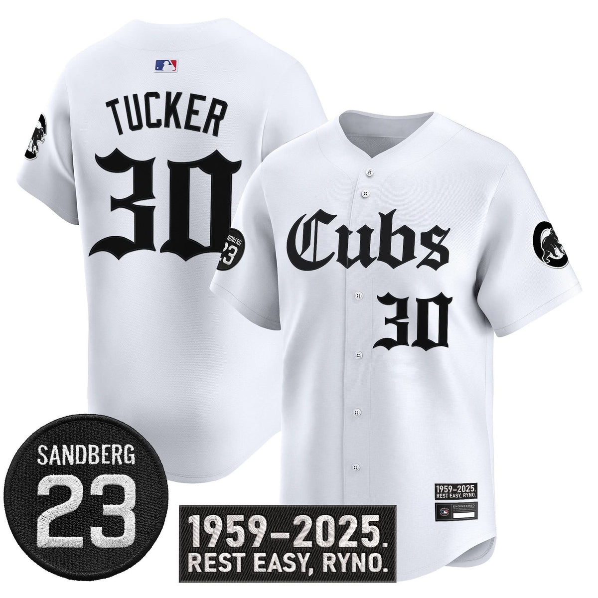 CC 'Ryne Sandberg Tribute' Vapor Premier Limited Jersey - Stitched