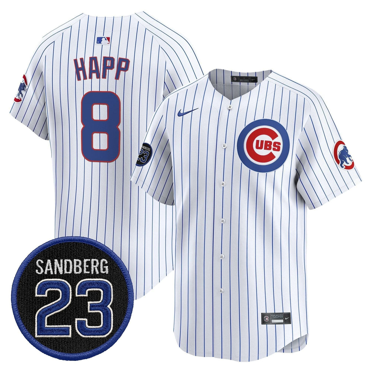 CC 'Ryne Sandberg Tribute' Vapor Premier Limited Jersey V2 - Stitched