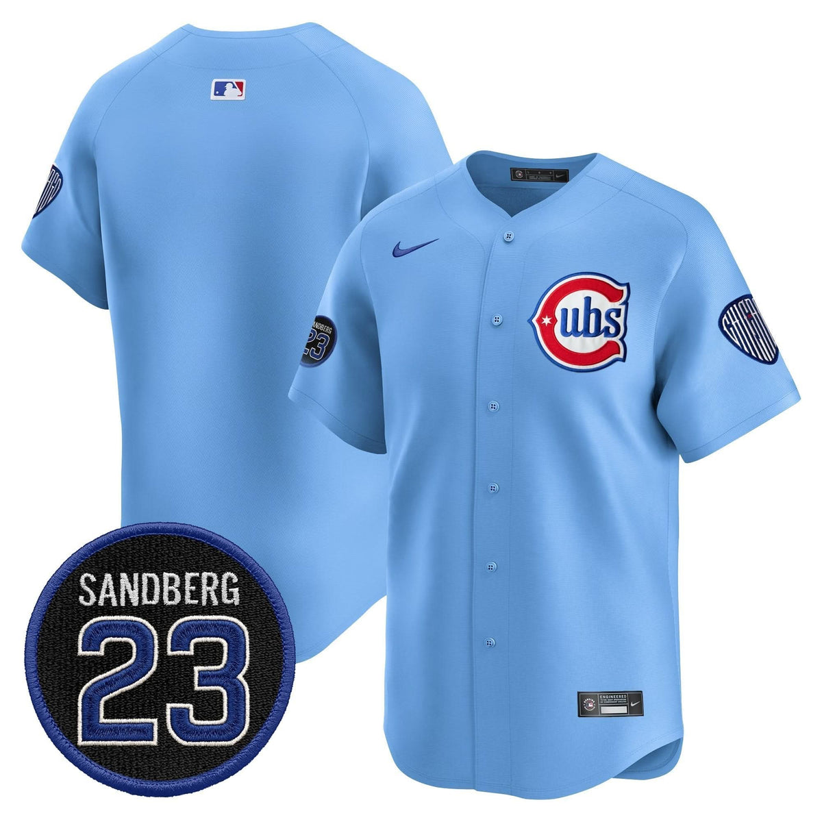 CC 'Ryne Sandberg Tribute' Vapor Premier Limited Jersey V2 - Stitched