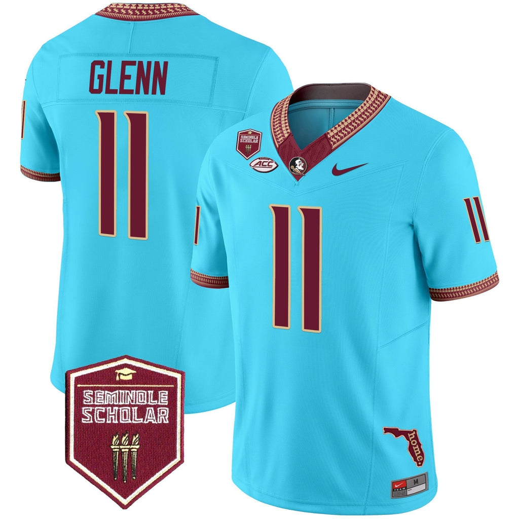 FSS 2025 Seminole Scholar Patch Vapor Limited Jersey