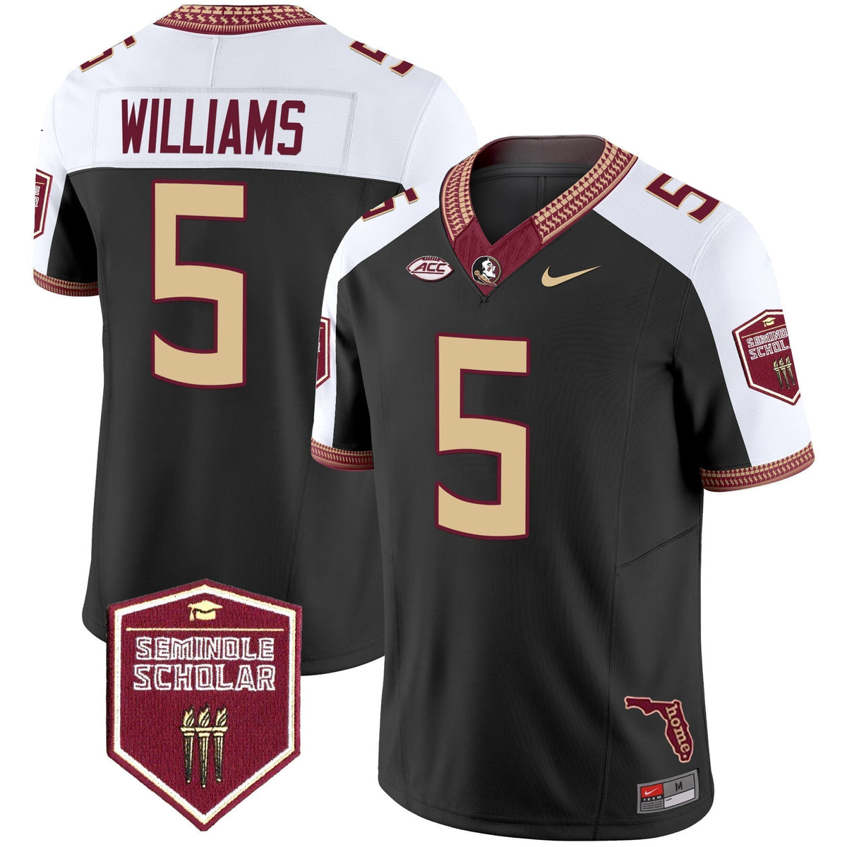 FSS 2025 Seminole Scholar Patch Vapor Limited Jersey