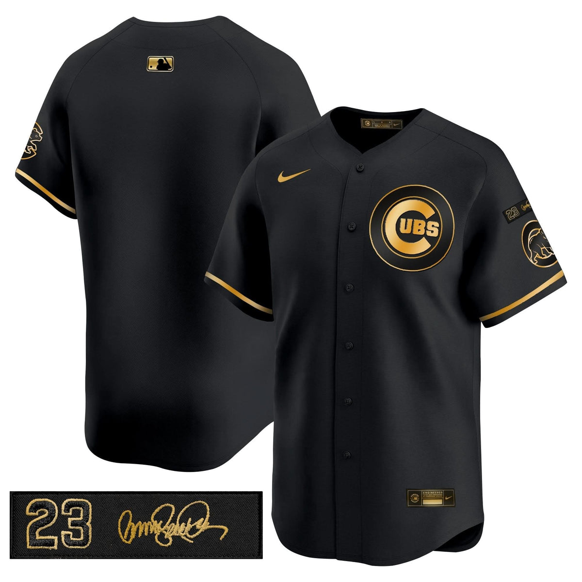 CC 'Ryne Sandberg Tribute' Vapor Premier Limited Jersey V3 - Stitched
