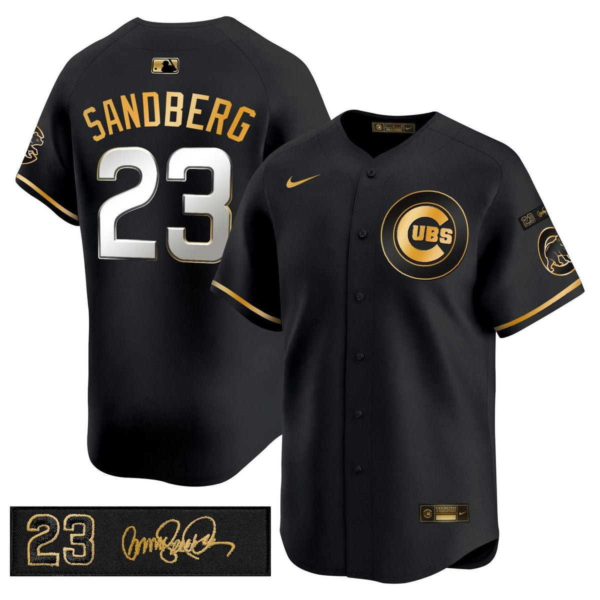 CC 'Ryne Sandberg Tribute' Vapor Premier Limited Jersey V3 - Stitched