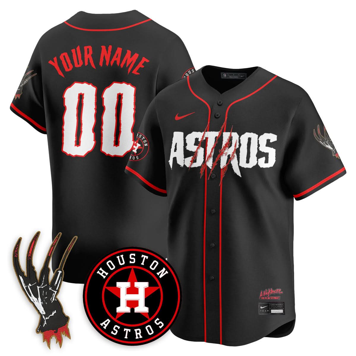 HA "A Nightmare on Elm Street" Custom Jersey - Stitched