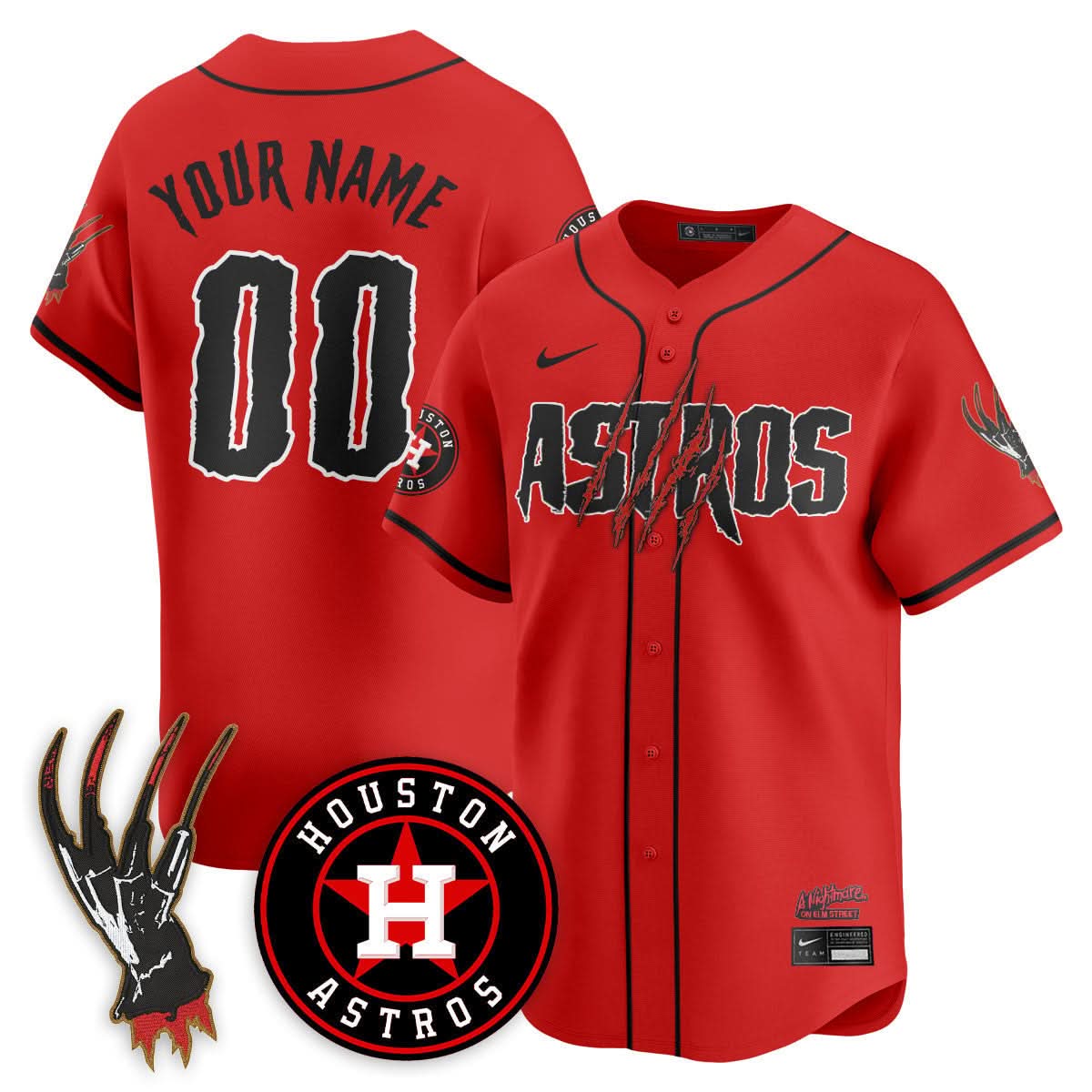 HA "A Nightmare on Elm Street" Custom Jersey - Stitched