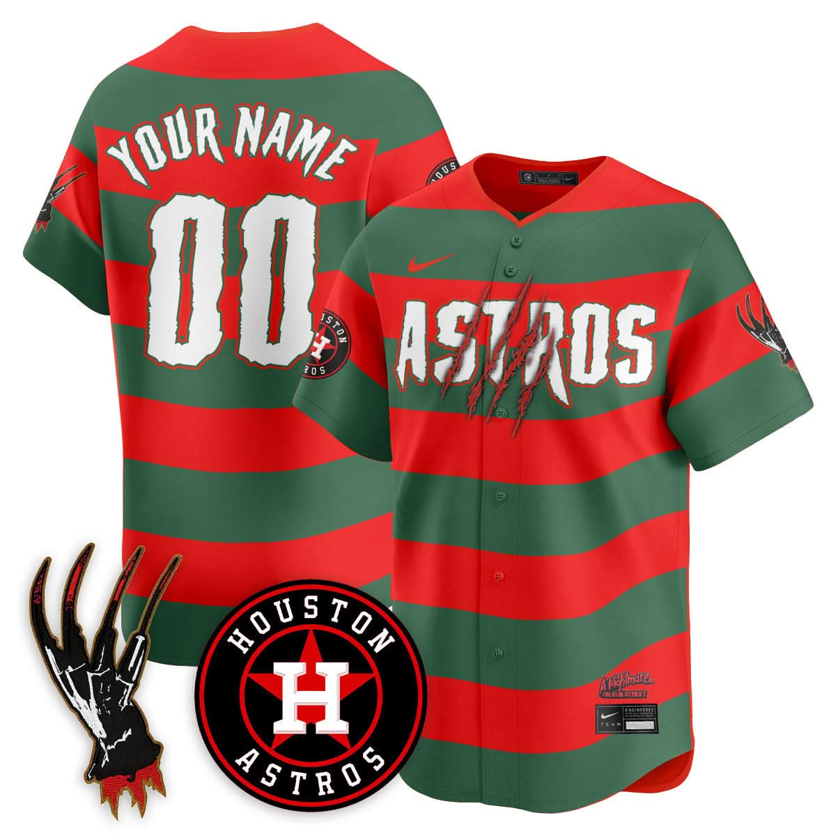 HA "A Nightmare on Elm Street" Custom Jersey - Stitched