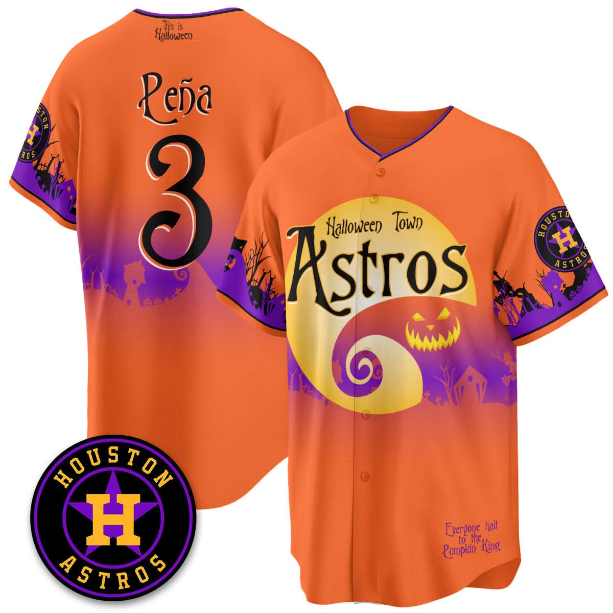 HA "Halloween Town" Limited Jersey - Stitched